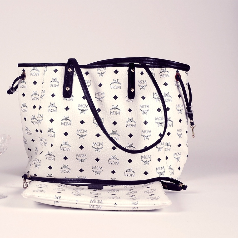 MCM Large Tote Bag with small matching  bag